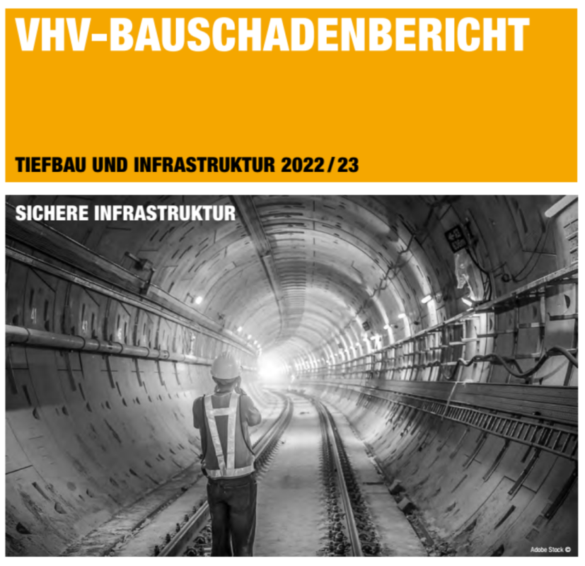 VHV-Bauschadensbericht Tiefbau 2022/2023 - Wen wundert's?